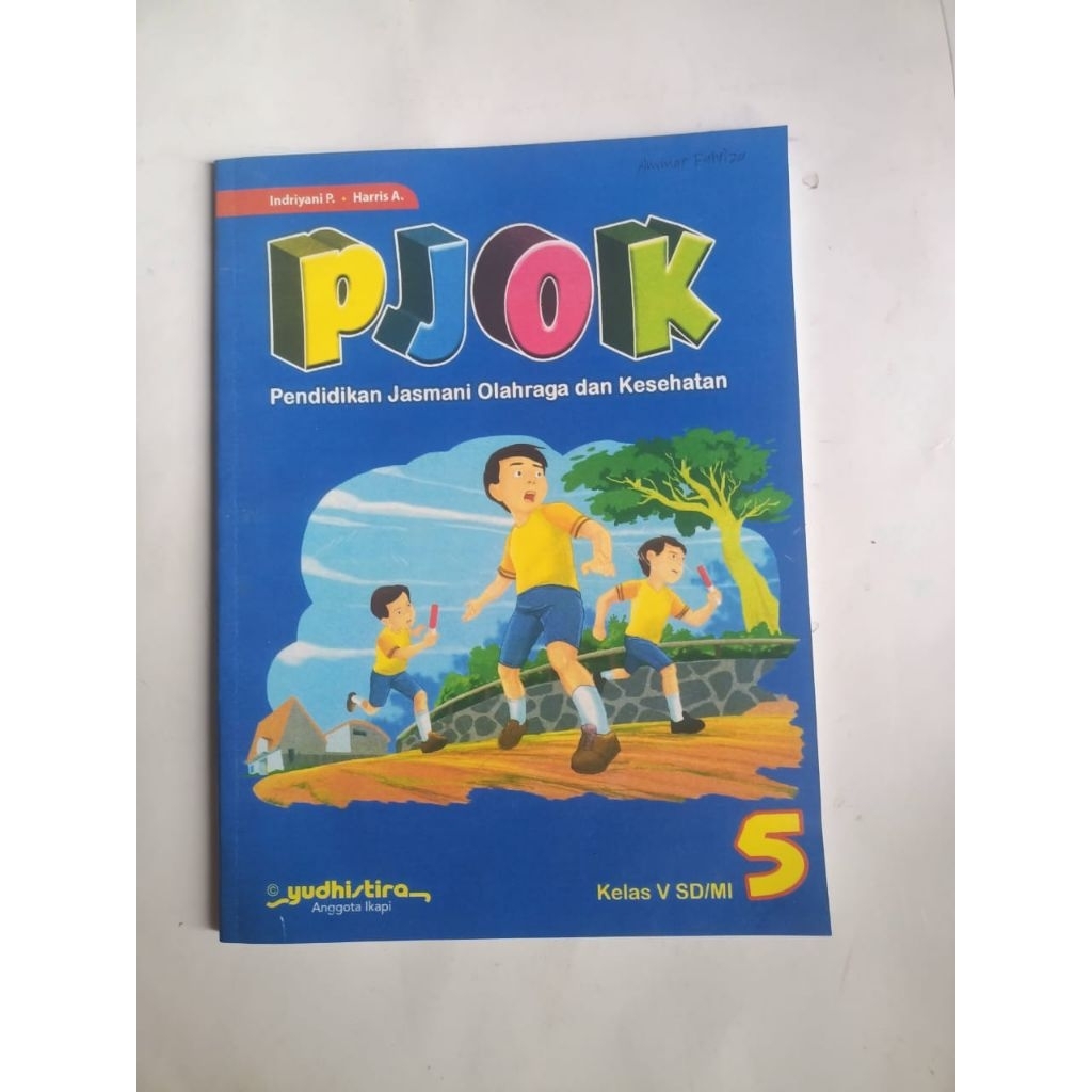 buku PJOK kelas 5 SD penerbit Yudhistira kuriulum merdeka