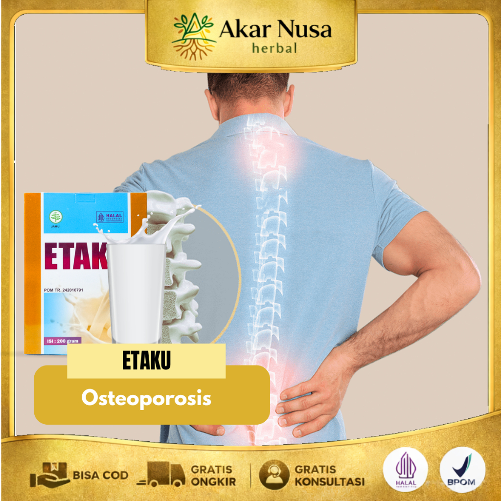 Etaku Susu Kambing Etawa Untuk Osteoporosis Pengapuran Tulang Tulang Retak Tulang Patah