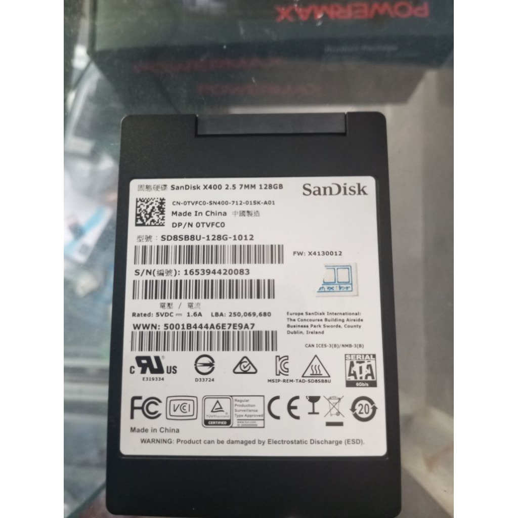ssd sata sandisk 128gb