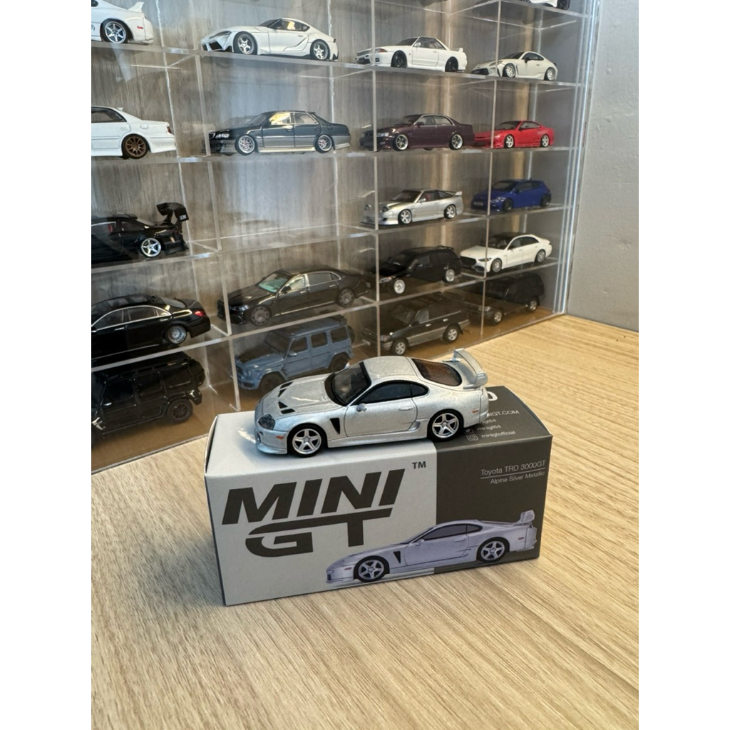 Mini GT Toyota Supra TRD 3000 silver 1:64