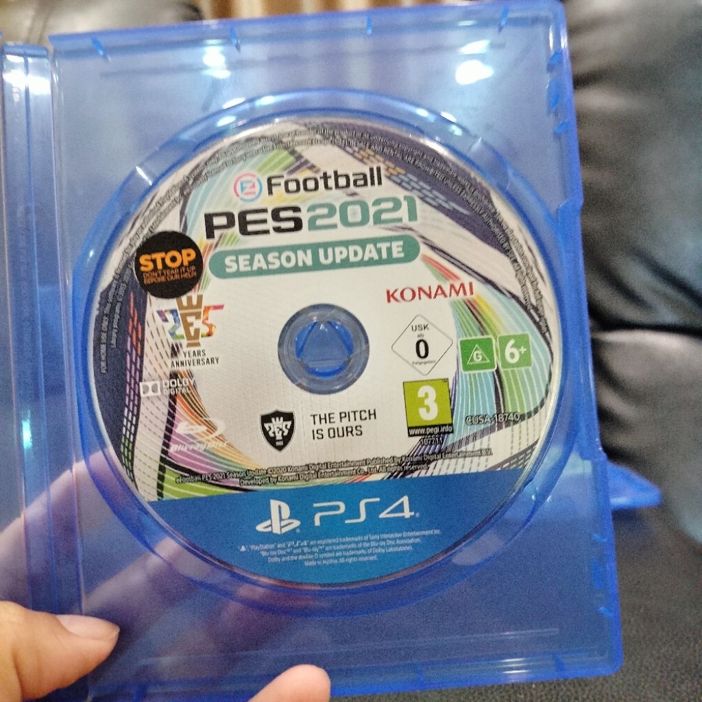 BD PES 2021 Bluray Disc PES 2021 Efootball 2021 PS4 PS5