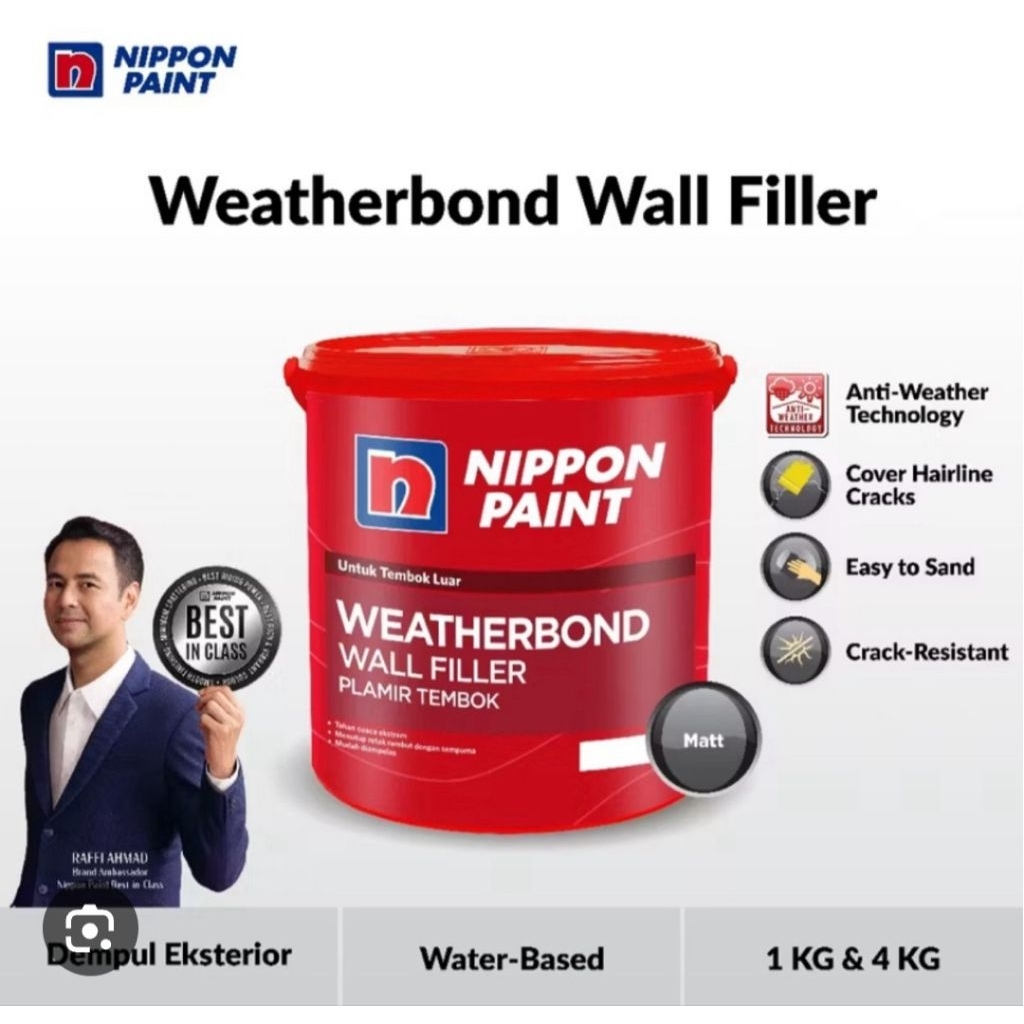 WEATHERBOND WALL FILLER PLAMIR WEATHERBOND PLAMIR EXTERIOR