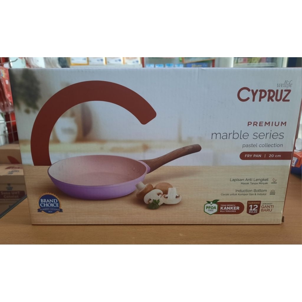 Cypruz Premium Fry Pan 20Cm Pastel Collection