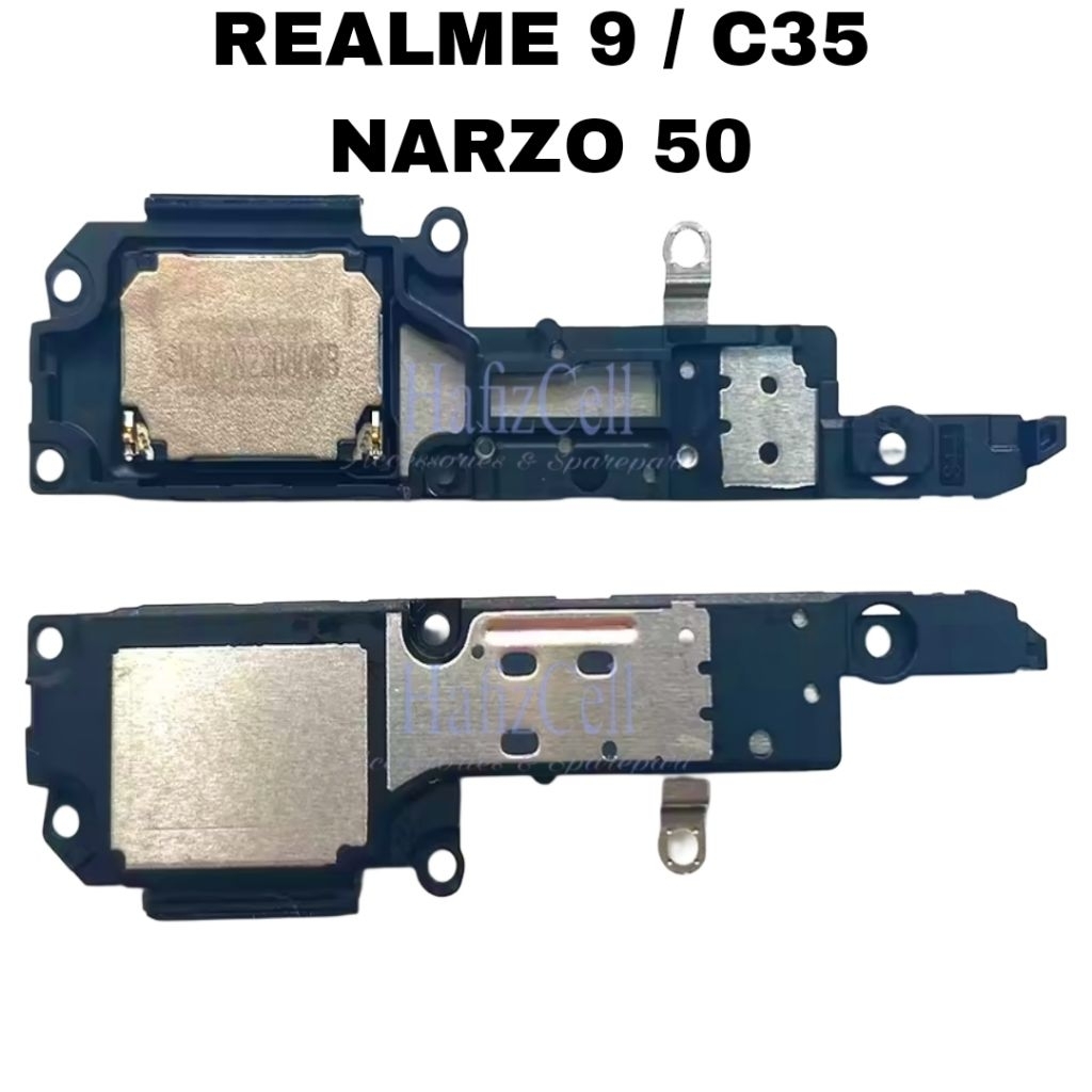 BUZZER BAWAH / SPEAKER BAWAH MUSIK HP REALME 9 / C35 / NARZO 50 ORI FULSHET