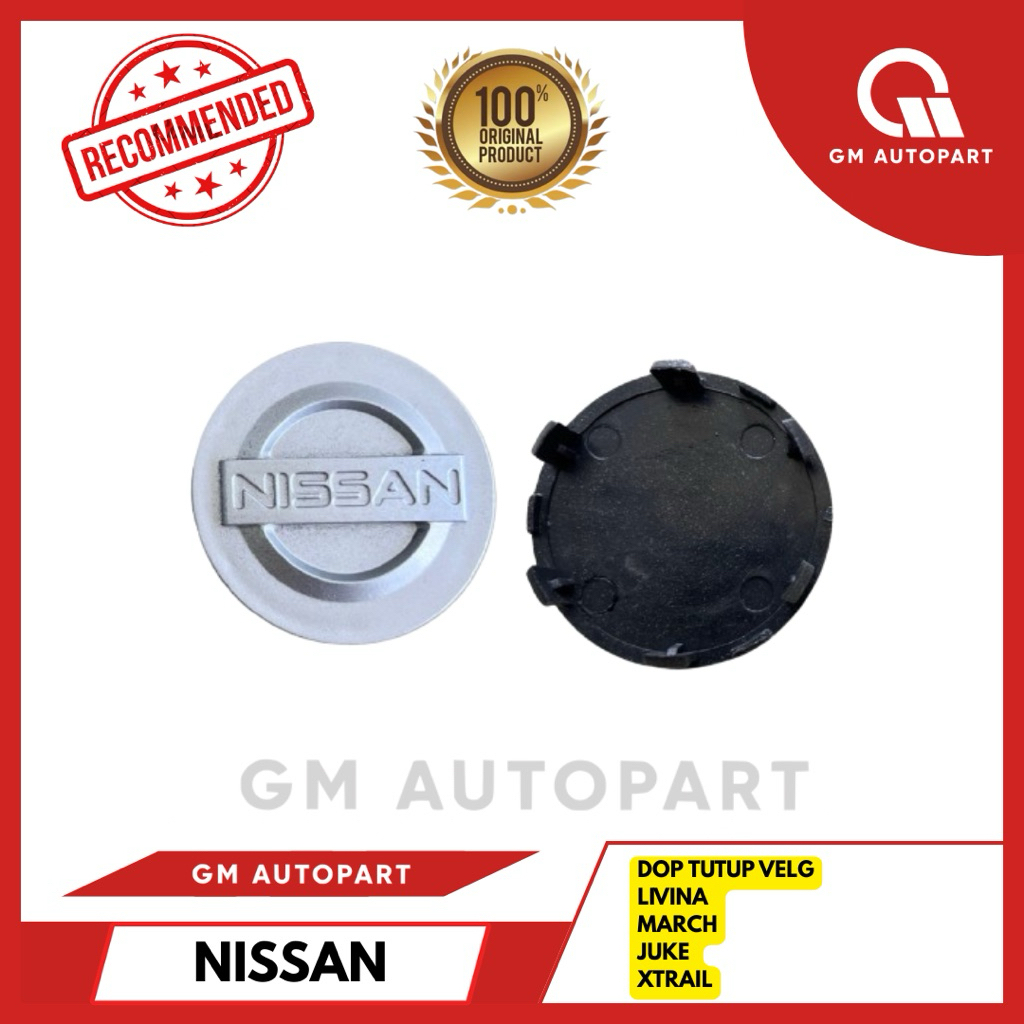 Dop Tutup Velg Nissan Livina March Juke Xtrail