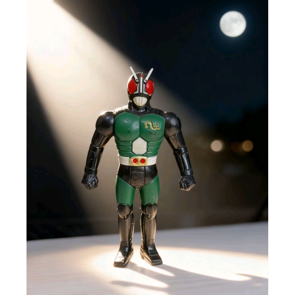 Bandai jepang RHS Kamen rider black RX tinggi 12cm
