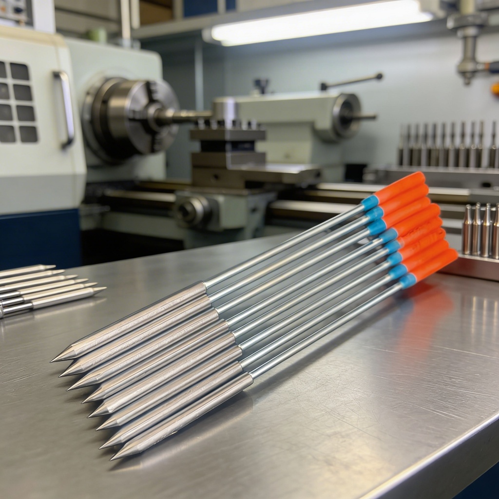 As Logam Paser Ikan 4.5mm isi (10 Biji) 14cm Mata Paser Ikan