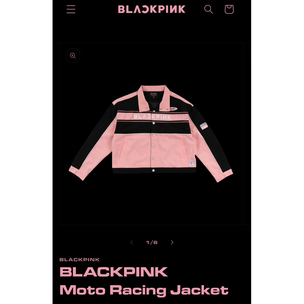 BLACKPINK Motor Racing Jacket (official pop up gandaria city)