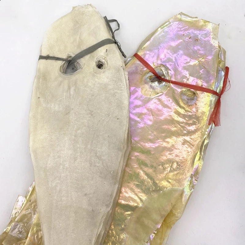 Kulit Asli Ikan Sabiki, Untuk Mata Pancing Renta, Ukuran Besar