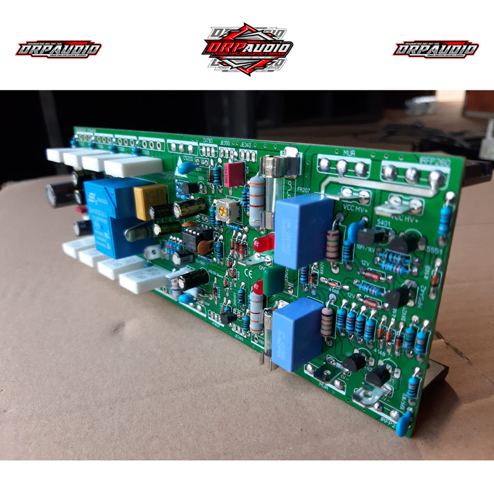 Kit Power Amplifer Kelas H mini 20cm Bandar Power Cocok untuk Subwofer