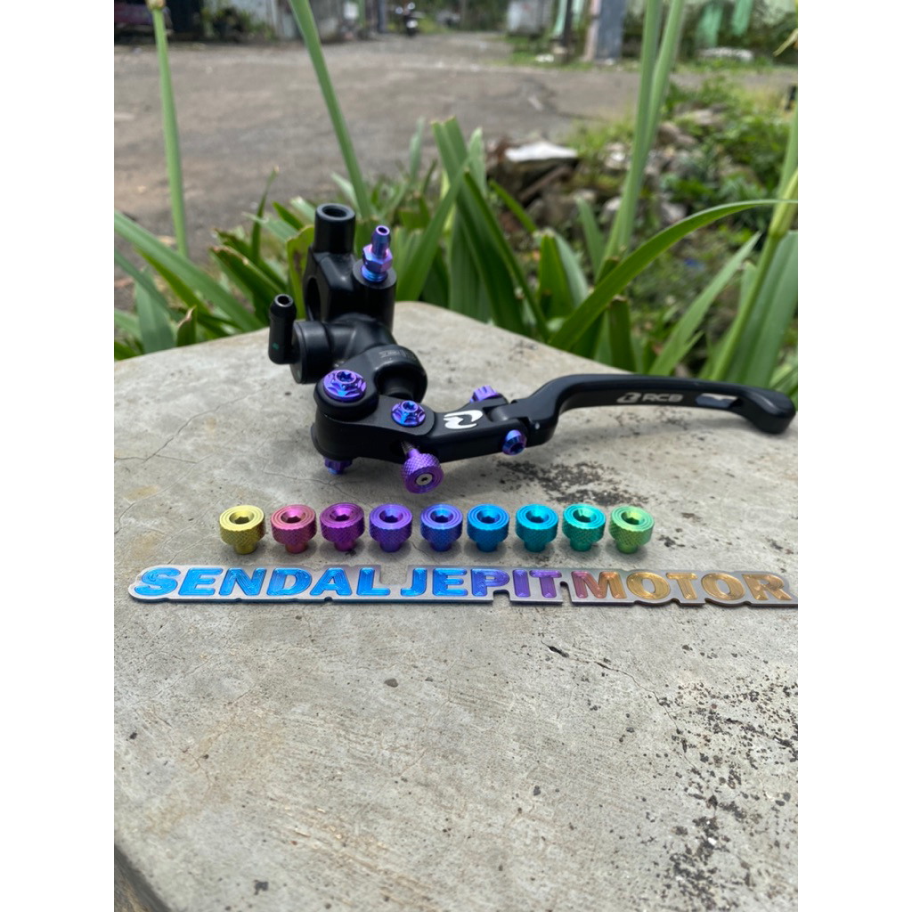 SETELAN STELAN RCB S1 Fl TITANIUM GR5 VIETNAM ORIGINAL ADJUSTER STELAN RCB S1 FL STELAN MASTER REM R