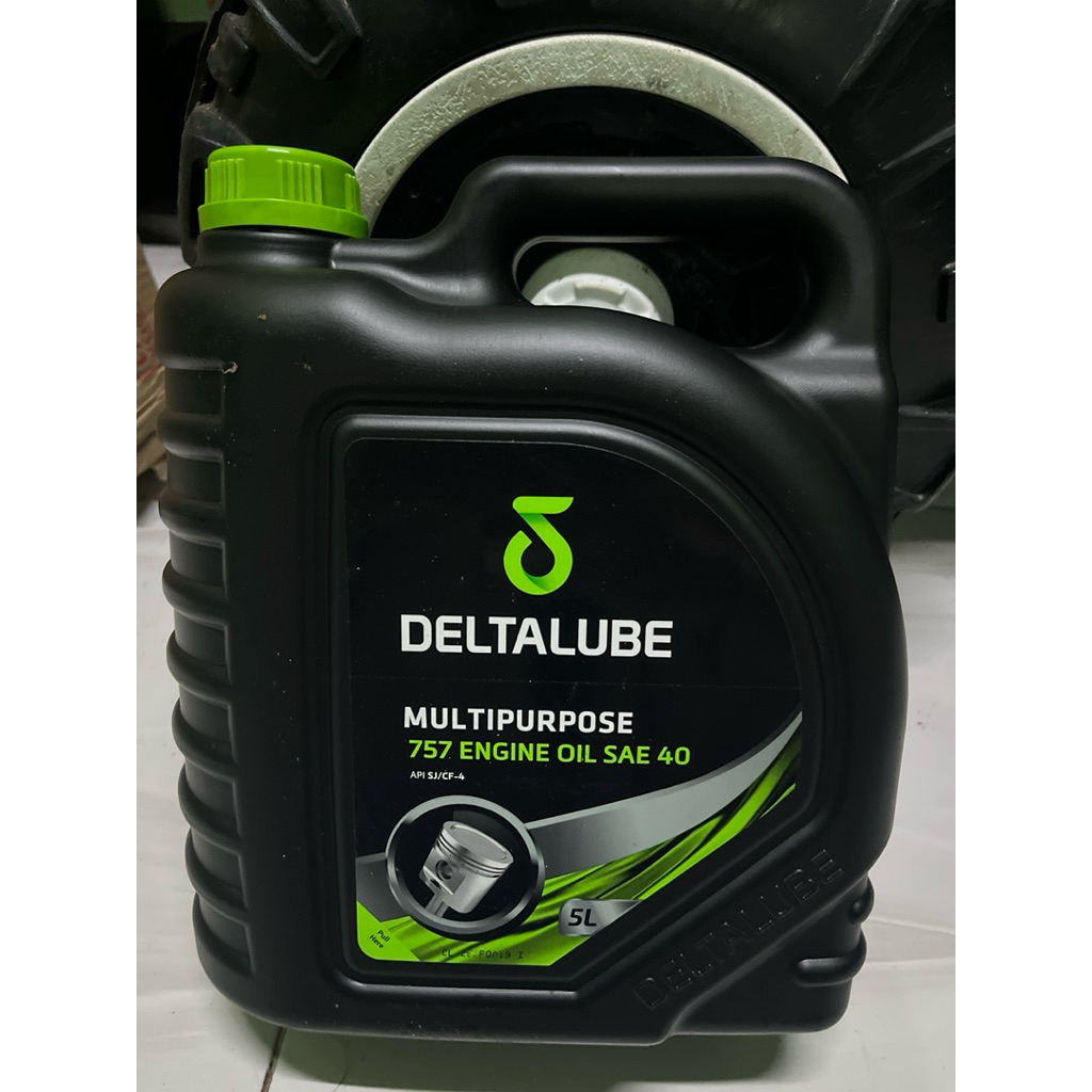 oli diesel murah deltalube multipurpose 757 SAE 40  5LITER
