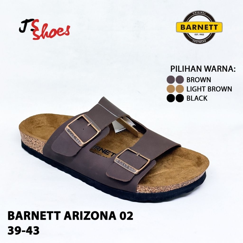 BARNETT ARIZONA 02 - SANDAL SLOP CASUAL PRIA DEWASA MERK BARNETT ORIGINAL