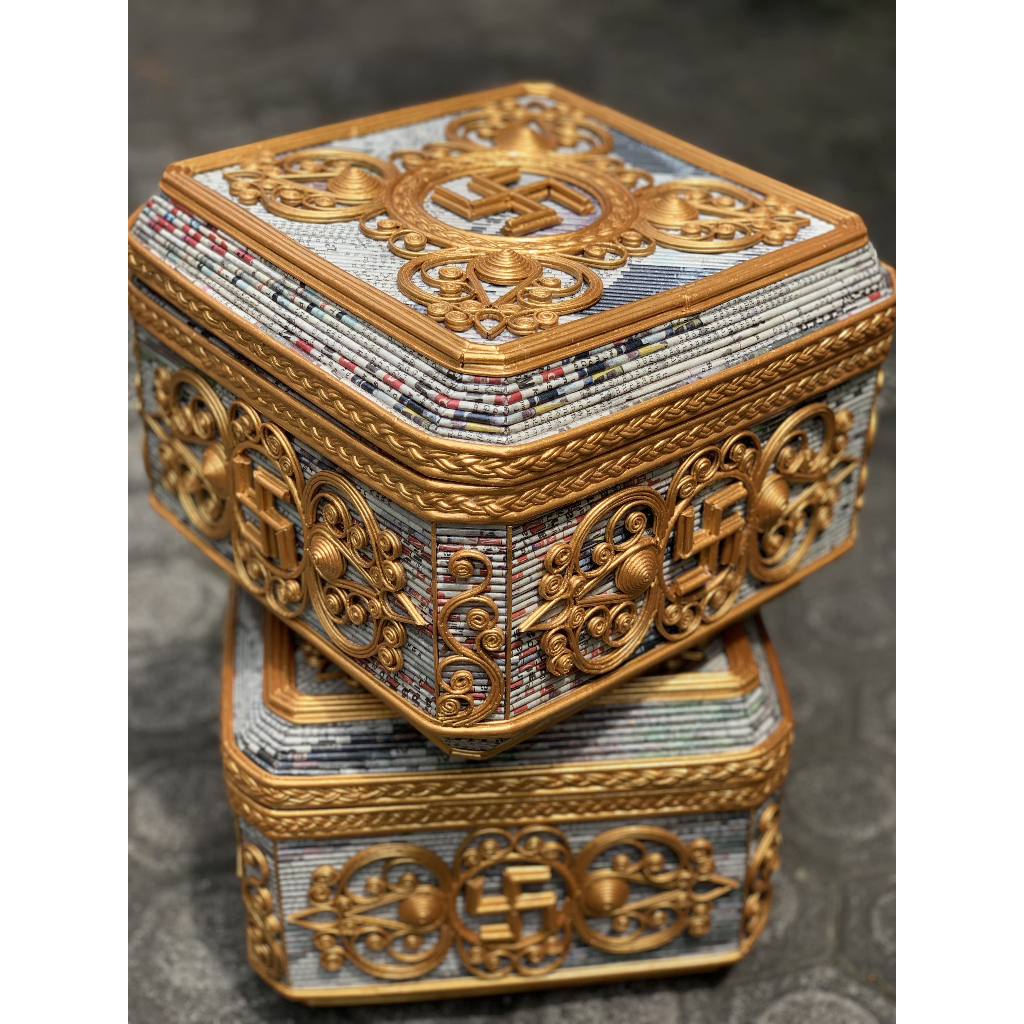 The Eco Bokor Handmade – Bokor Bali asli dari Koran Bekas, Unik & Eksklusif