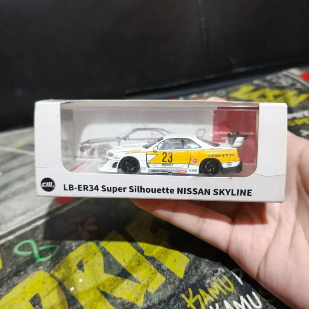 Cm model Nissan R34 LBWK (unsealed)
