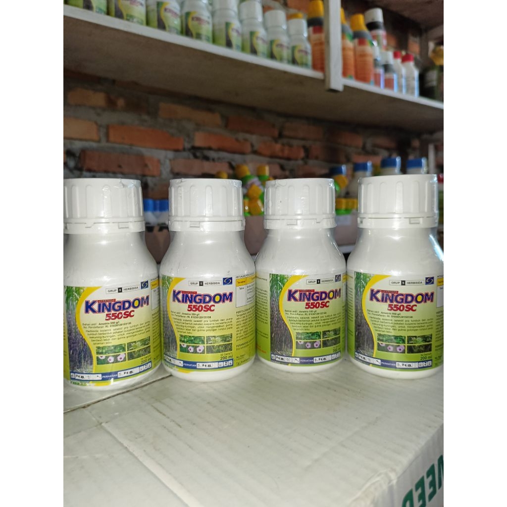 kingdom 550 SC herbisida sistemik untuk Gulma teka teki Tanaman Tebu, Mudah