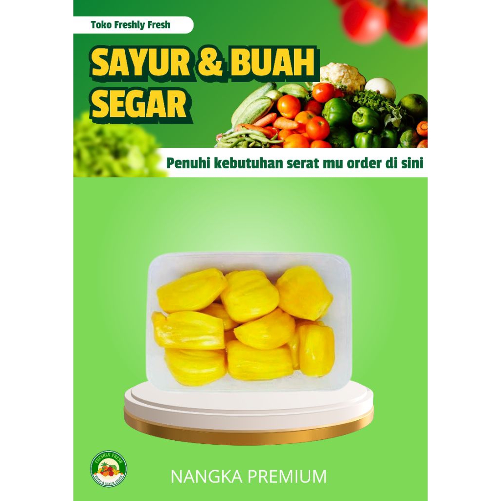 BUAH NANGKA PREMIUM 1 PACK/NANGKA/BUAH SEGAR/BUAH DAN SAYUR