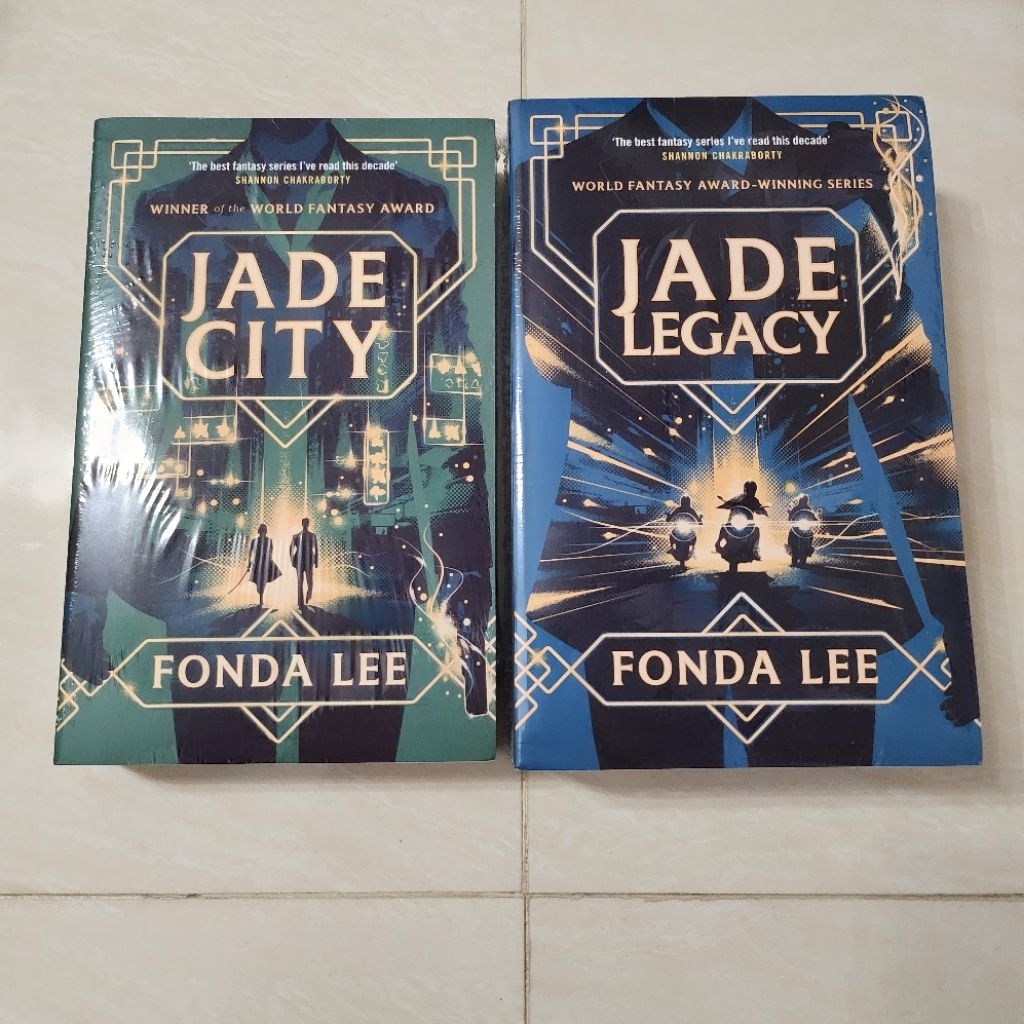 Jade City and Jade Legacy by Fonda Lee - novel import baru