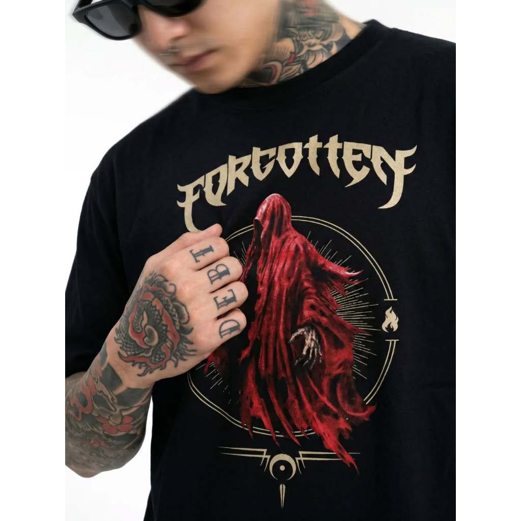 FORGOTTEN - APOKALIPS / T-SHIRT DISTRO / TSHIRT DEATH METAL / BRUTAL DEATH METAL / KAOS MUSIK BAND M
