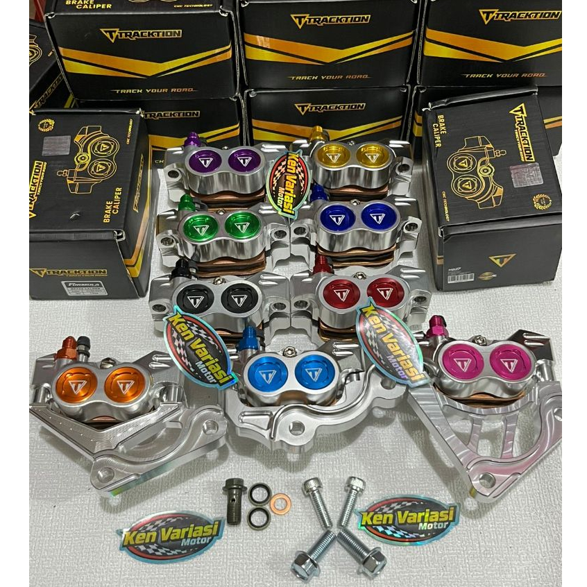 TRACTION PRODUCT! formula TRACTION nouvo jupiter z vega lama fizr kaliper cakram swits cnc + breket 