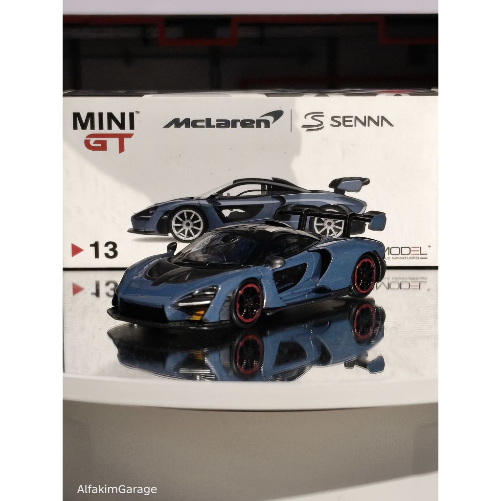 Mini GT 13 McLaren Senna Blue