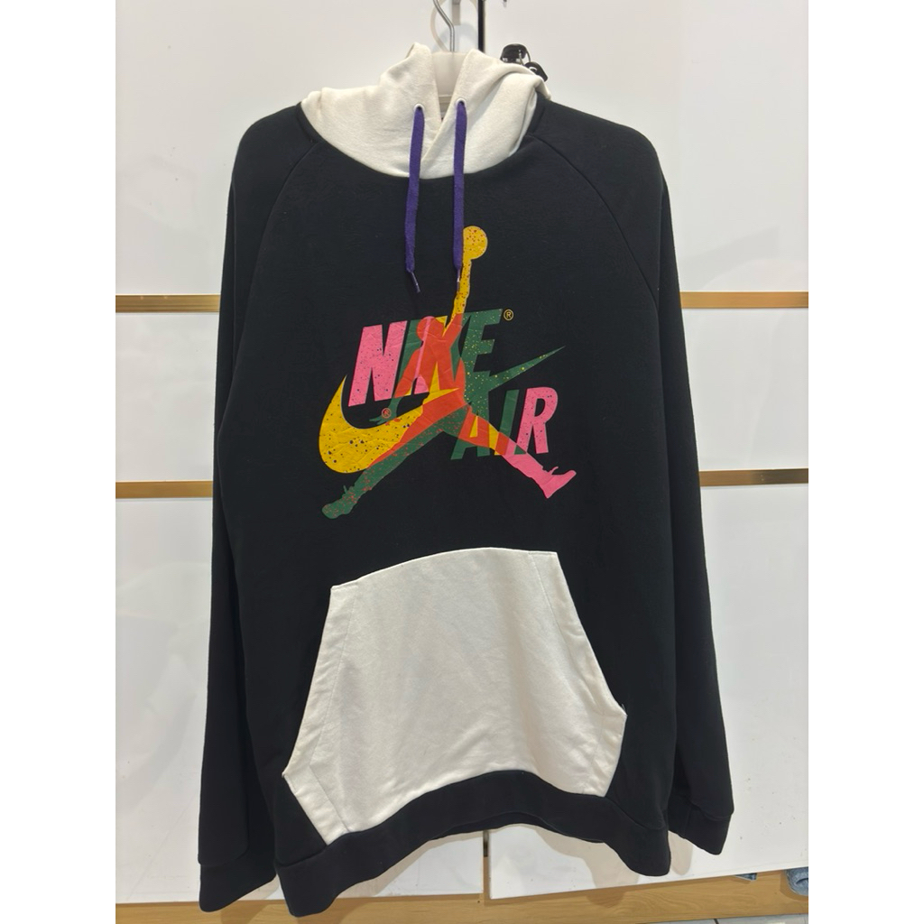 Jaket hoodie Nike Air Jordan big logo multicolor