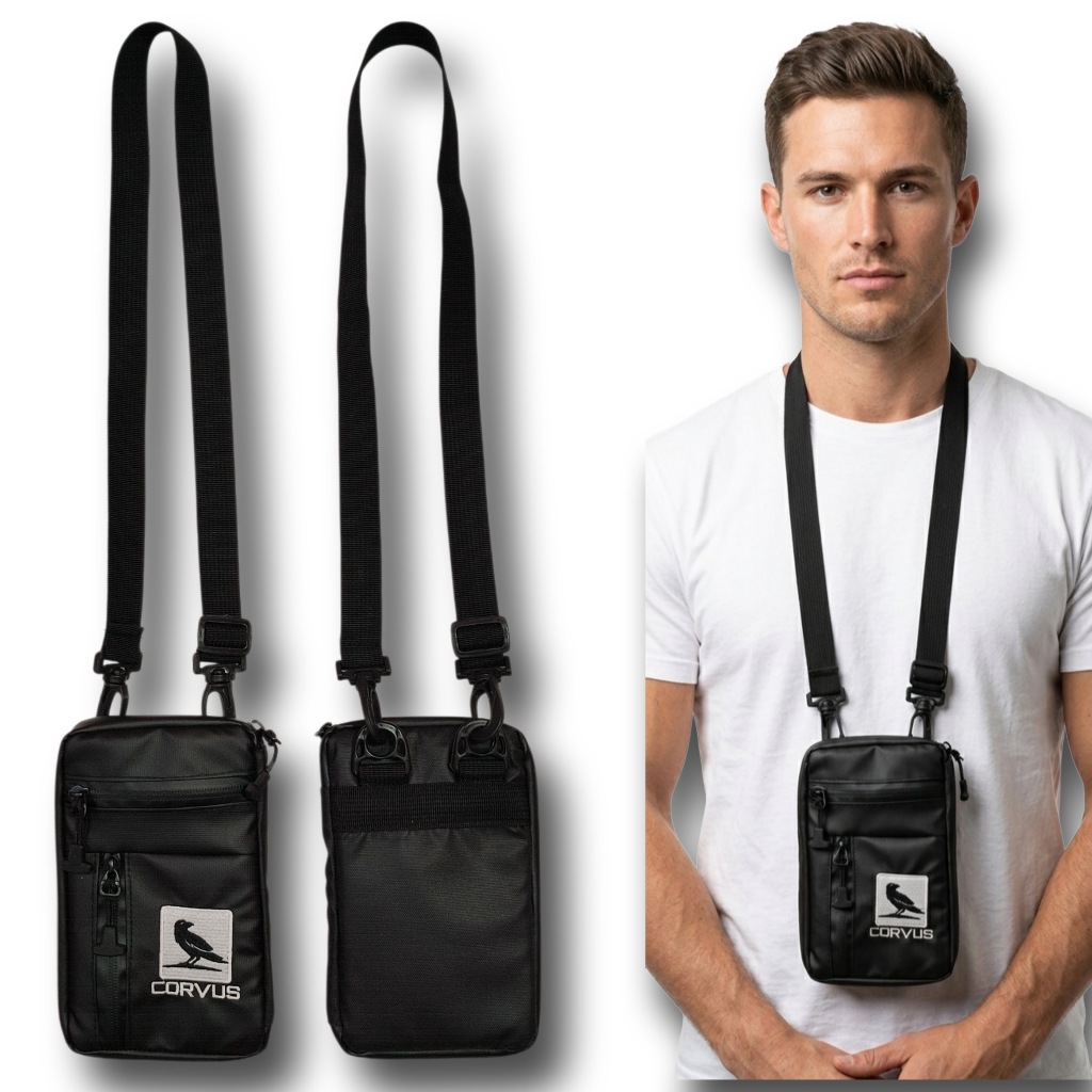 gagak outdoor Haging wallet Handphone Tas Hp Waterproof anti air pria dan wanita