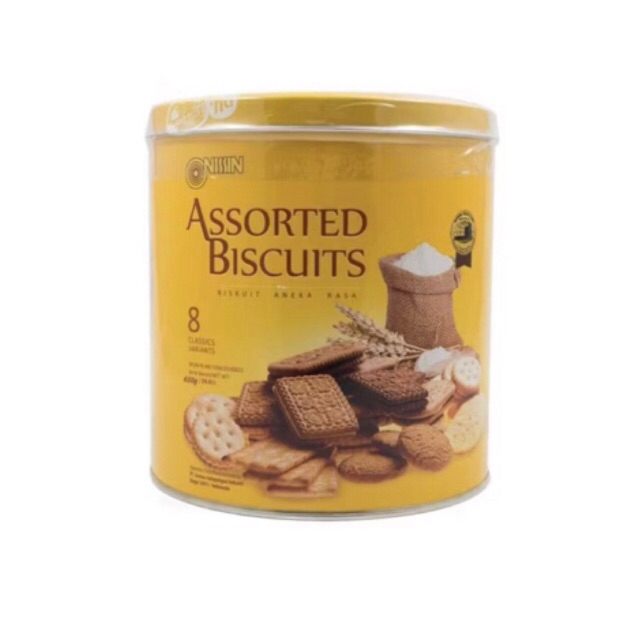 NISSIN Assorted Biscuits 650 g