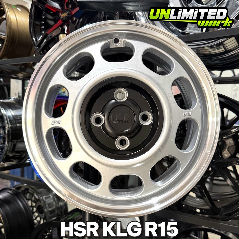 Velg Classic Look HSR KLG R15 Rata Body Untuk Mobilio Freed Twincam Corolla Binguo Swift Brio Avanza