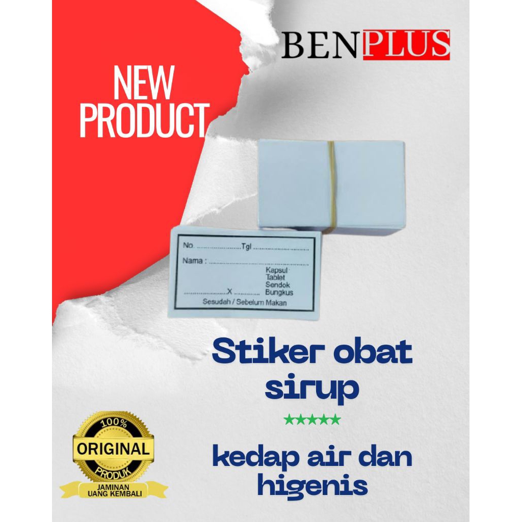 label obat sirup