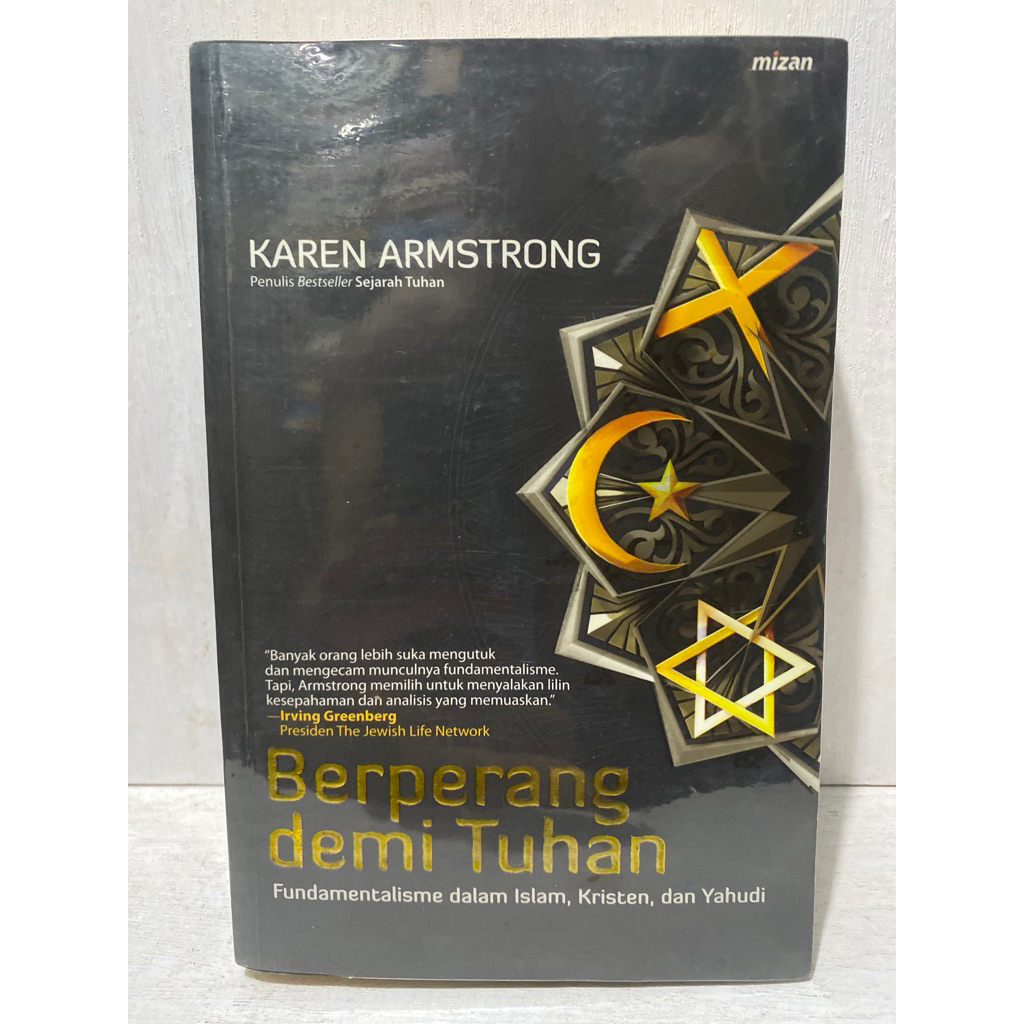 Buku Original BERPERANG DEMI TUHAN FUNDAMENTALISME DALAM ISLAM, KRISTEN, DAN YAHUDI - KAREN ARMSTRON