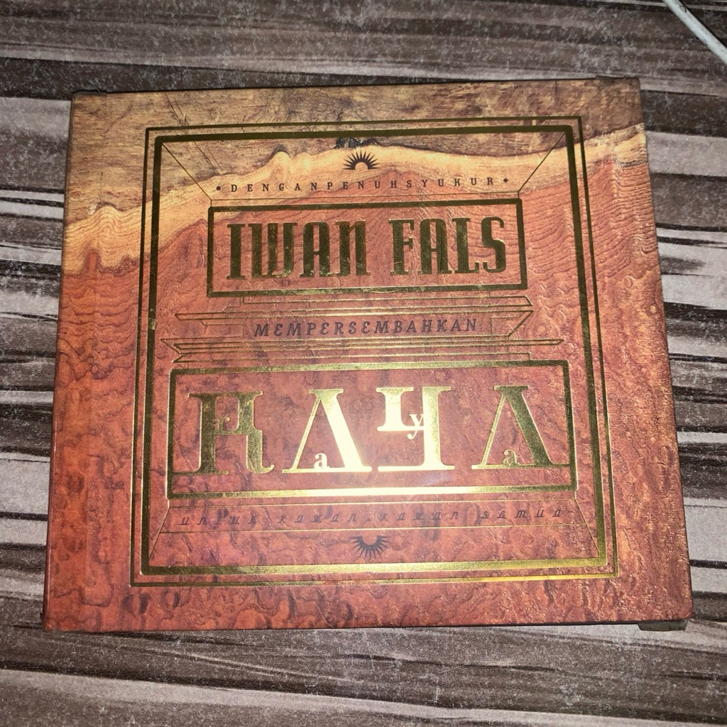 Iwan Fals CD Album Raya ORIGINAL