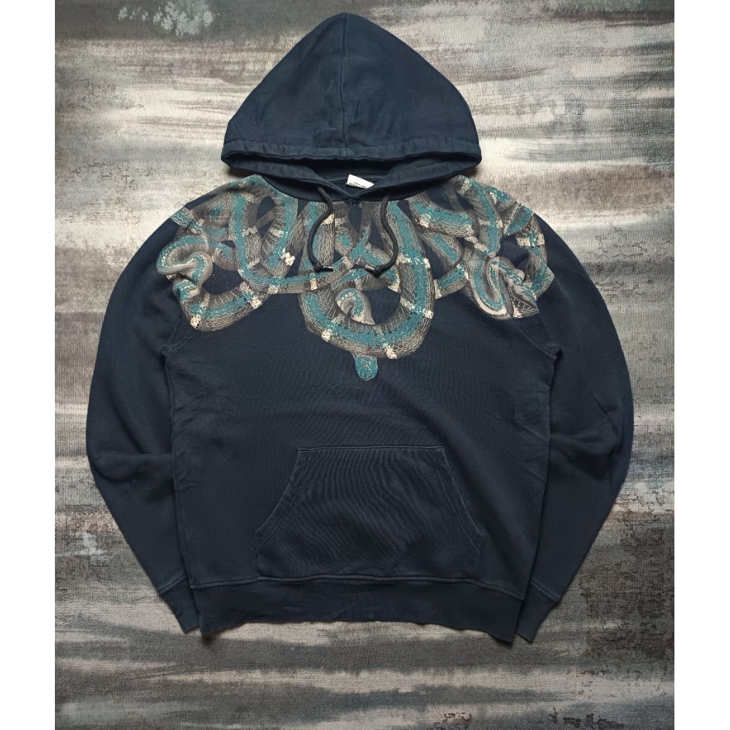 hoodie luxury Marcelo Burlon snake rare item original