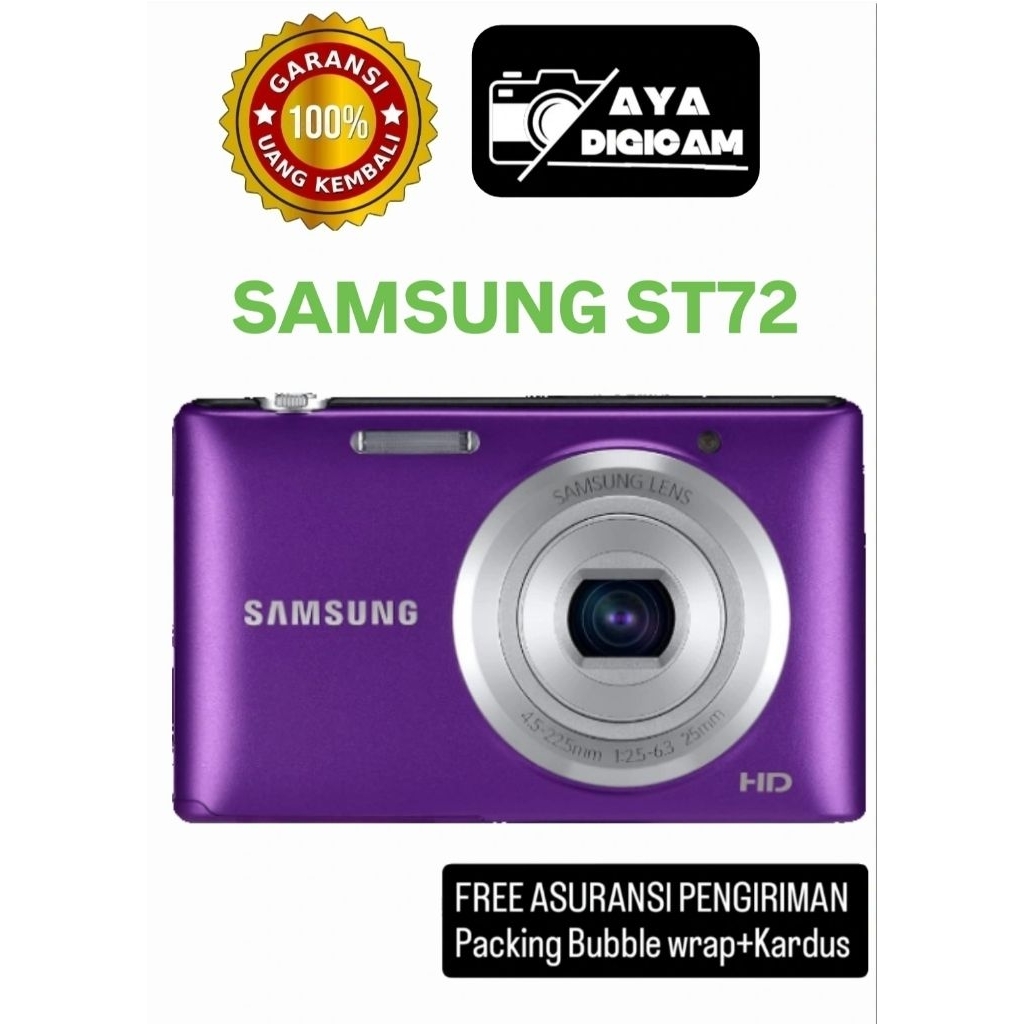kamera Samsung st72 kamera di bawah 1 juta kamera pocket kamera digital