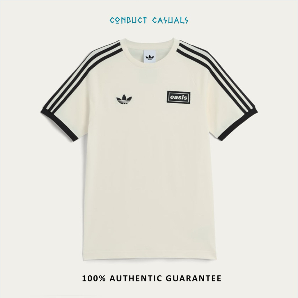 Adidas X Oasis 25 T-Shirt Cream White Original