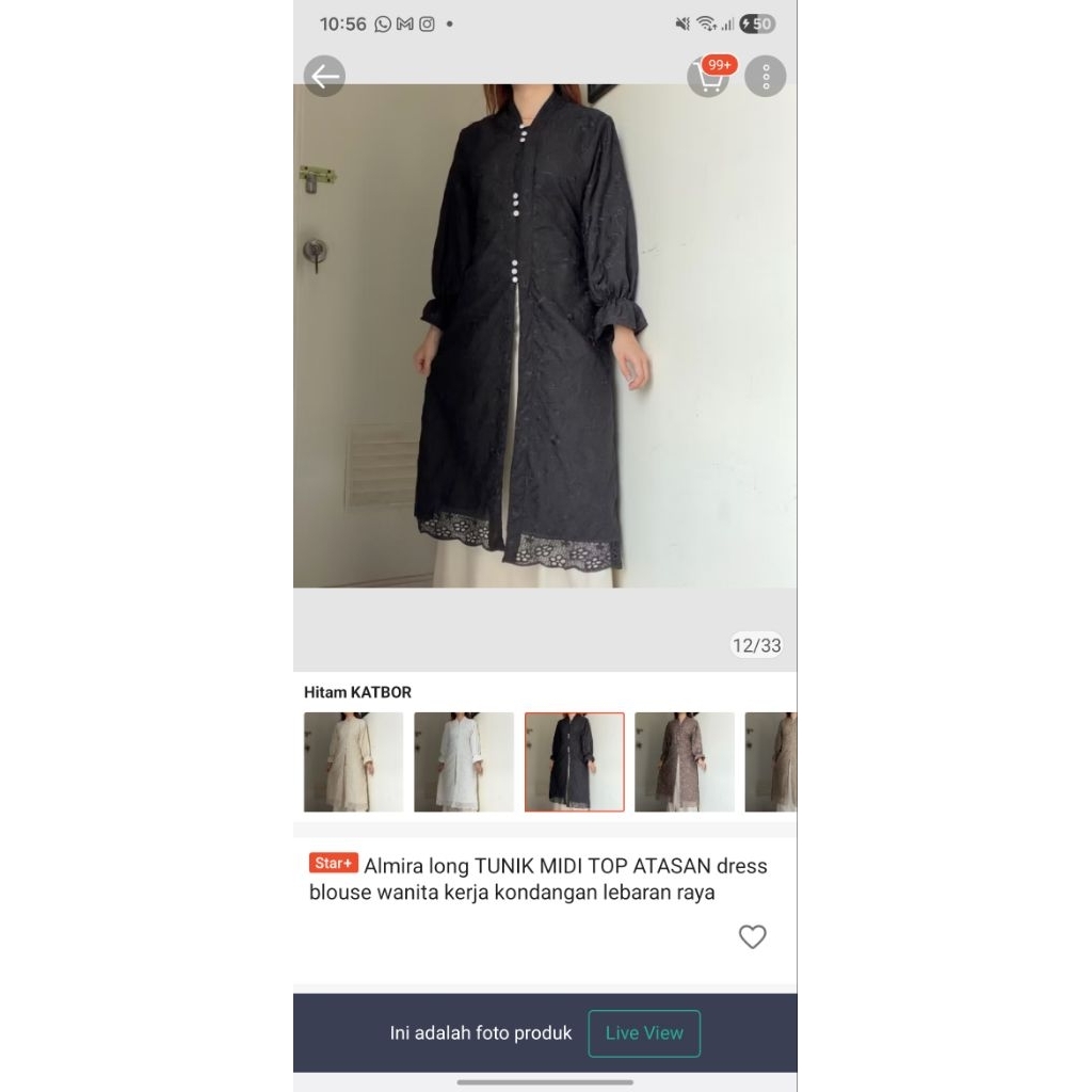 Tunik Biel The Label Katbor