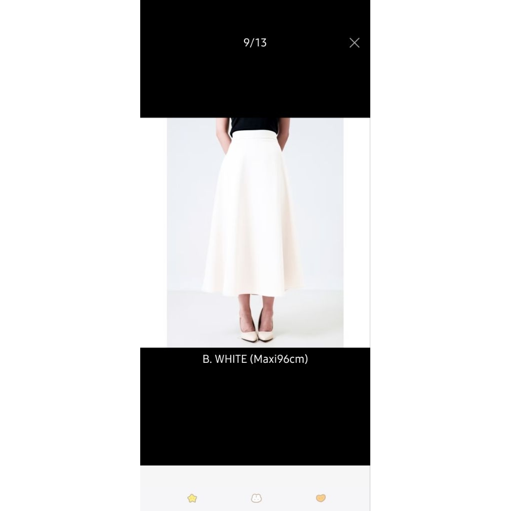 (NEW) Severli Fuji Midi Skirt / Rok wanita