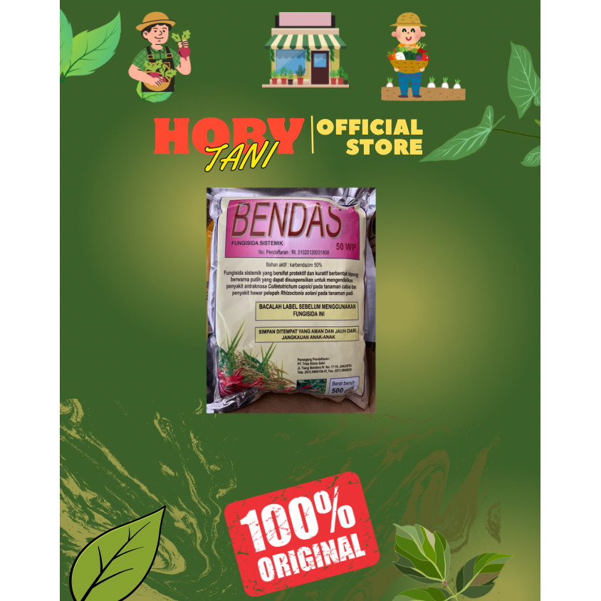fungisida sistemik bendas 500gr