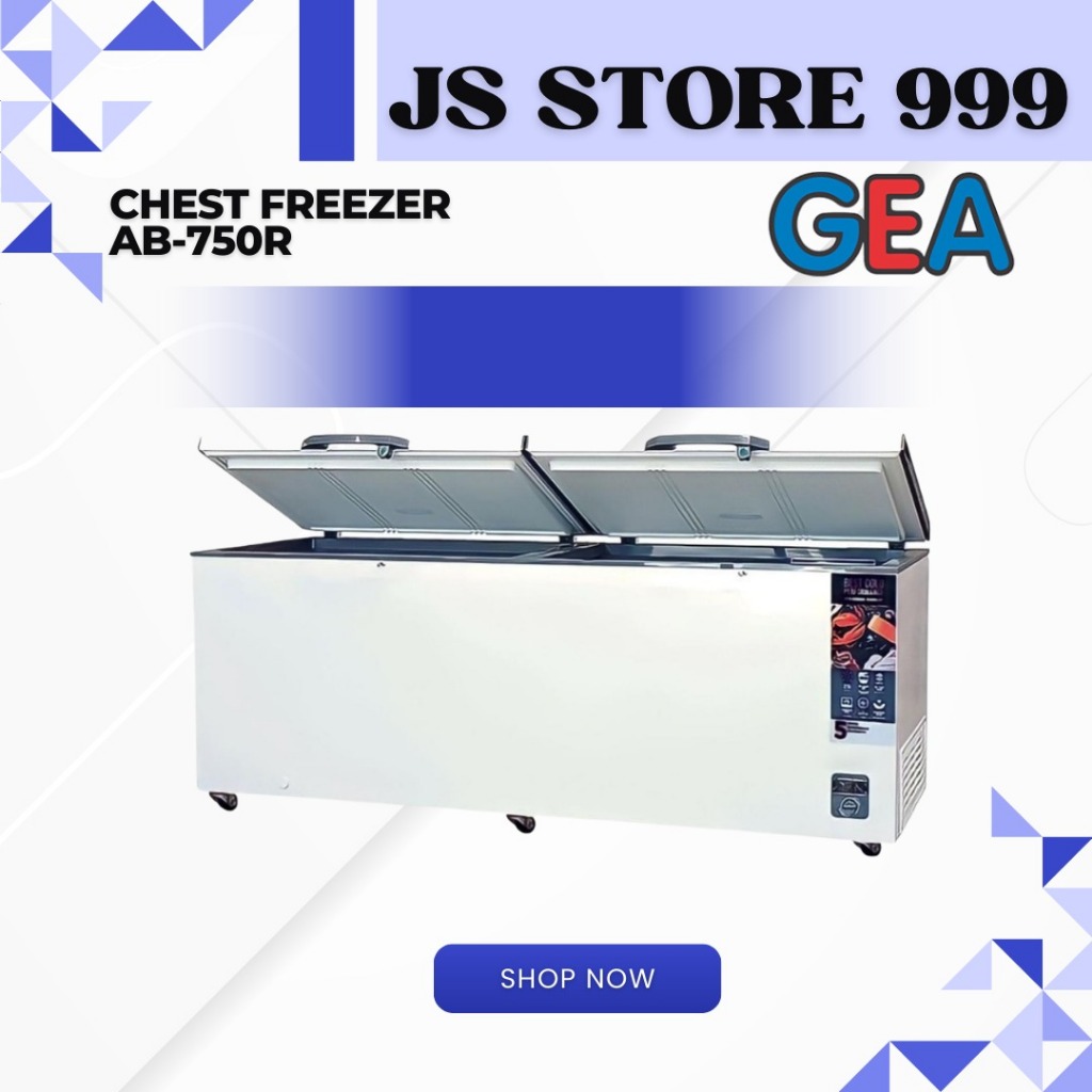 Chest Freezer Box GEA AB 750 R Freezer Daging Rumahan