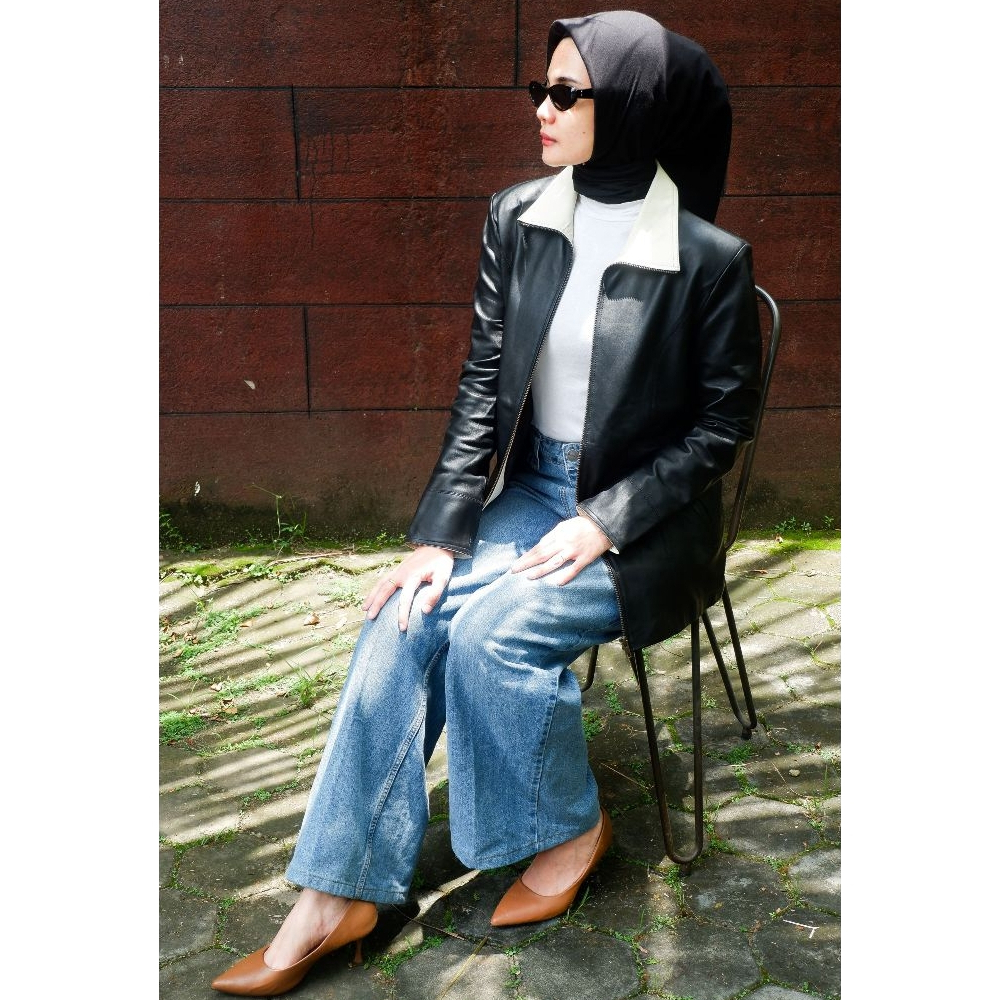 ZAVANYA JACKET - LEATHER JACKET SERIES