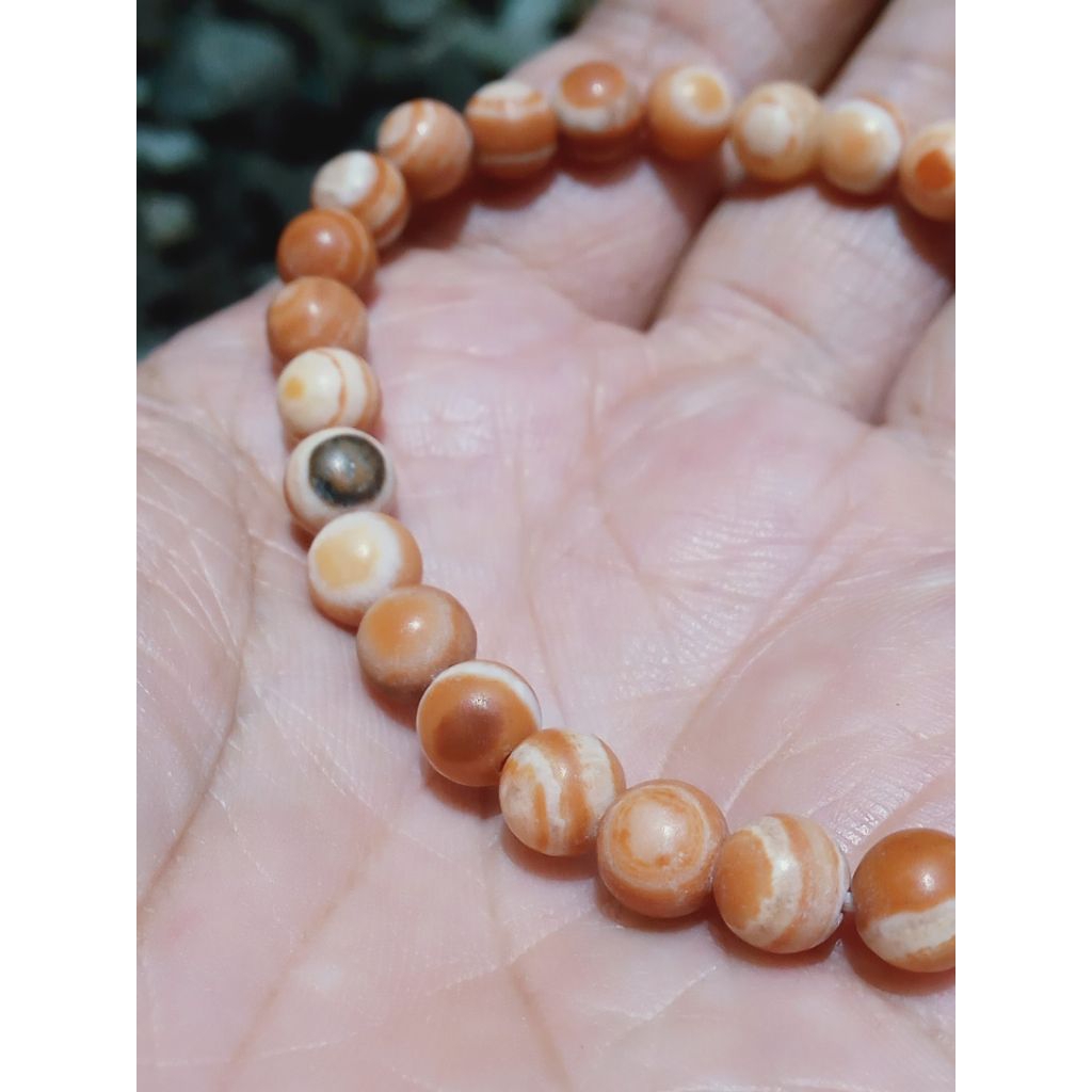 Gelang Batu Kristal Mata Dewa Puser Bumi Antik