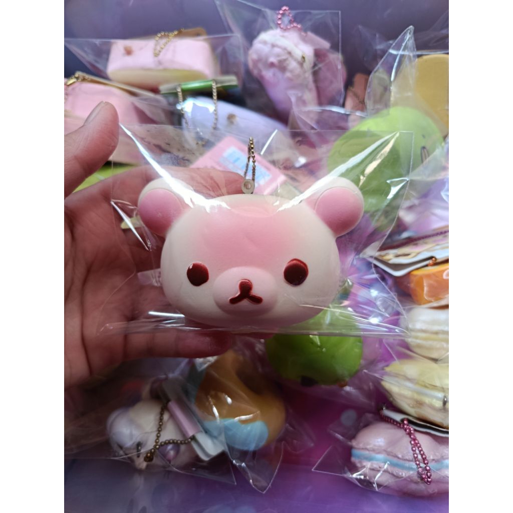 preloved squishy rilakkuma head