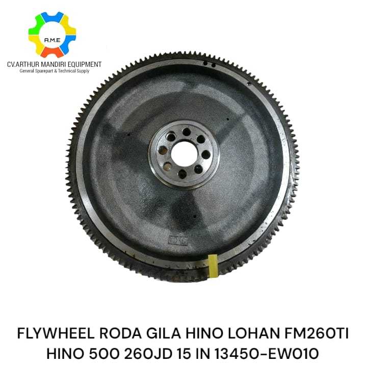 FLYWHEEL RODA GILA HINO LOHAN FM260TI HINO 500 260JD 15 IN 13450-EW010