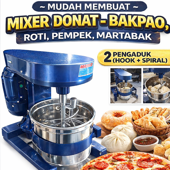Mixer Roti Donut Murah Awet Mesin Rounding Donat  Mesin Roti Otomatis  Dough Adonan Bread