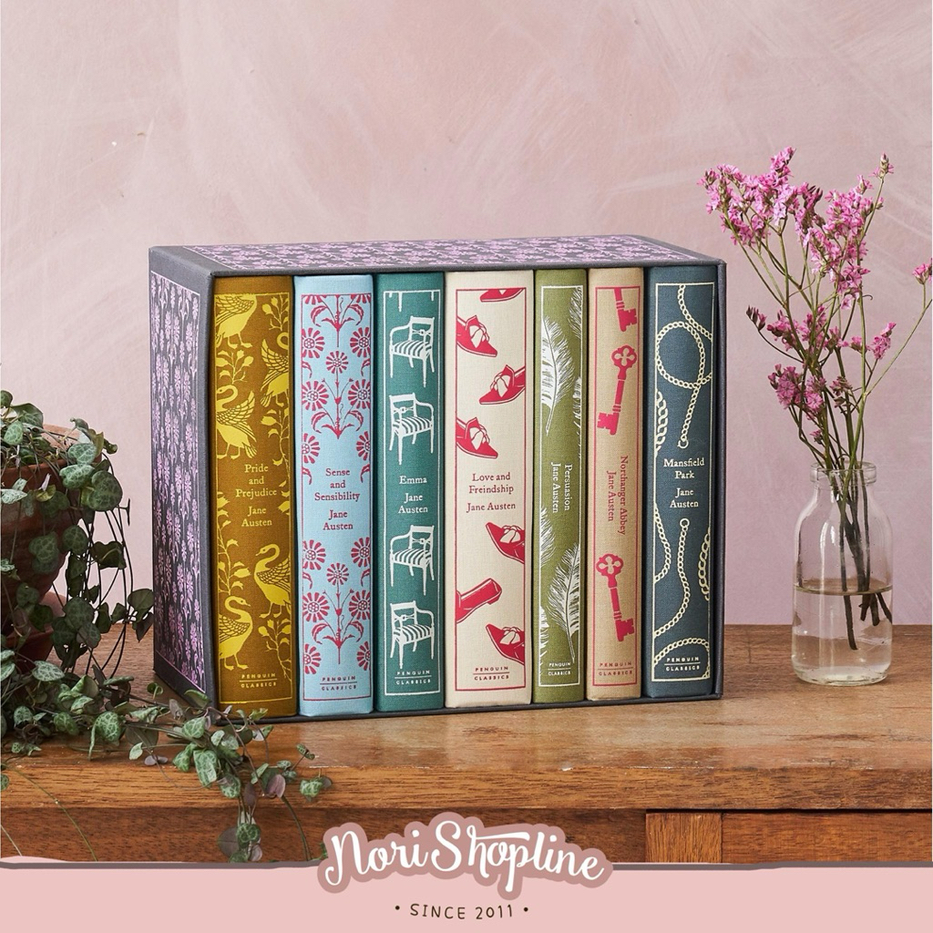 Jane Austen: The Classic Complete Works Boxed Set Hardcover HC