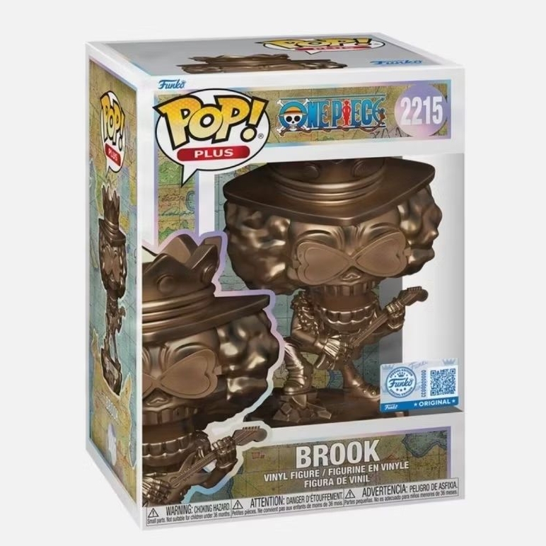 Funko POP Animation One Piece - Brook Statue #2215 ( Bronze )