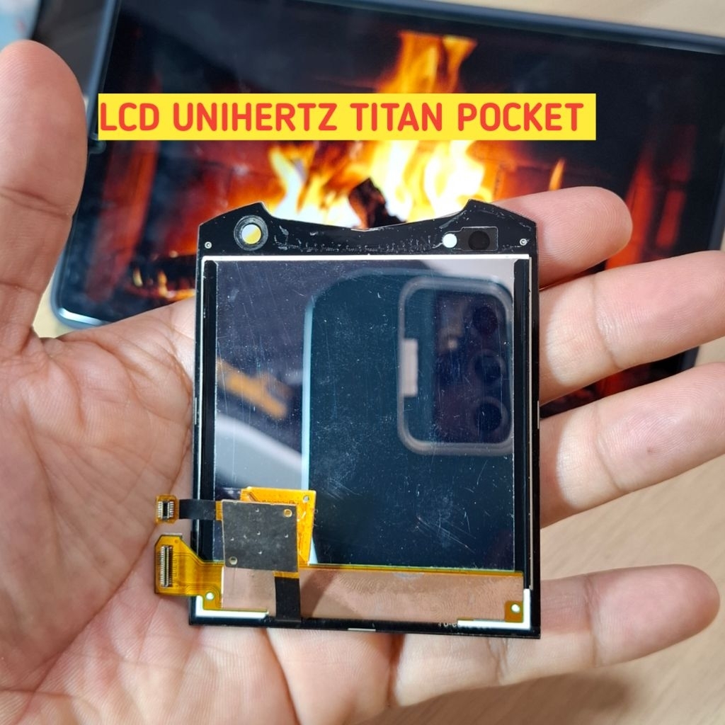 LAYAR LCD UNIHERTZ TITAN POCKET ORIGINAL TOUCHSCREEN BARU LAYAR PENGGANTI ASLI