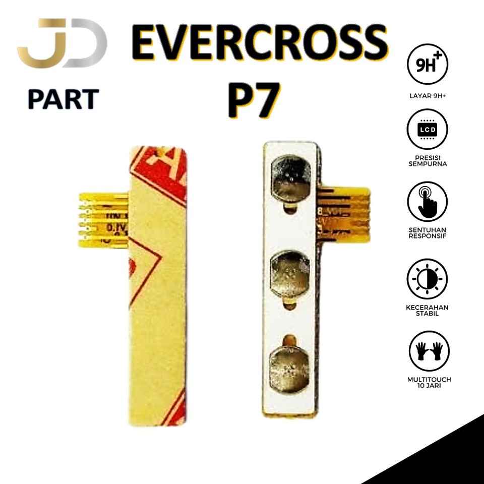 FLEXIBEL ON / OFF + VOLUME (TO) EVERCOSS P7 ORIGINAL