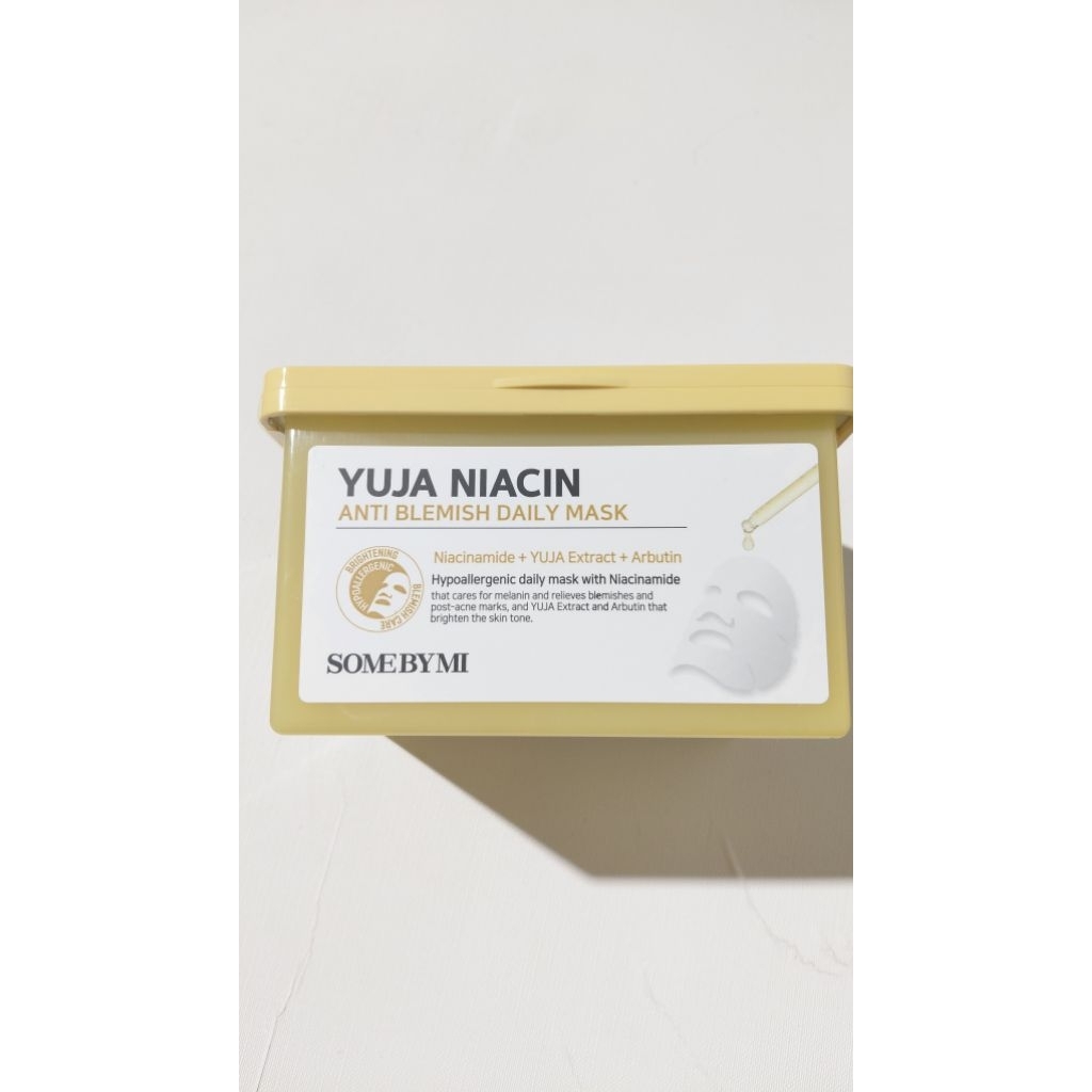 Yuja Niacin Daily Sheet Mask (New bukan Preloved)