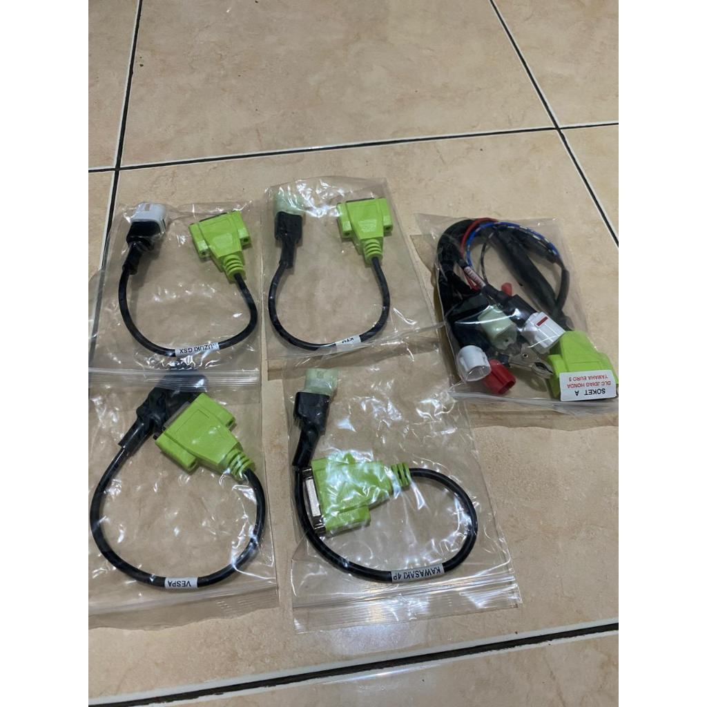 SOCKET DLC FULLSET YAMAHA HONDA EURO 5 KAWASAKI VESPA  SUZUKI KTM UNTUK JDIAG